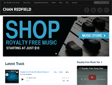 Tablet Screenshot of chanredfield.com